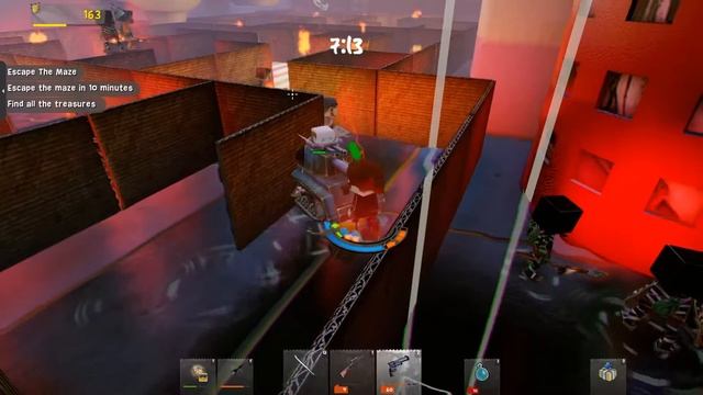 Squareface Gameplay Walkthrough - The Maze - No Commentary смотреть онлайн