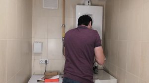 Подключение комнатного термостата к газовому котлу Бош 6000.