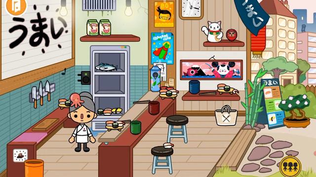 Моё первое видео, играю в Toca Boca как в реальной жизни! смотреть онлайн