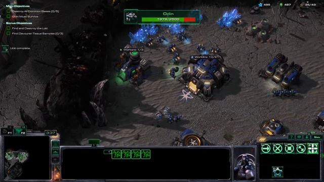 StarCraft 2 | 1080p 60fps | Movie | Episode 4 | No Commentary, No menu смотреть онлайн