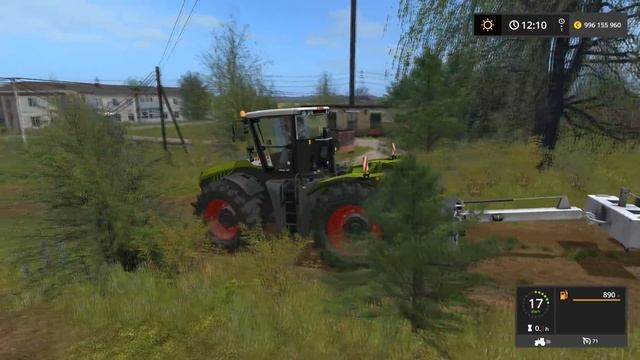 Farming Simulator 17 CLAAS XERION 5000 TRAC VC TRACTOR смотреть онлайн
