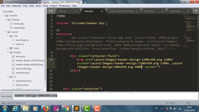 Cours Complet bootstrap : Background image en fonction de largeur écran #15 смотреть онлайн
