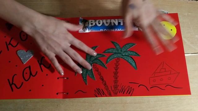 Сладкий альбом в подарок своими руками. смотреть онлайн