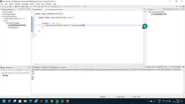 Lambda expression in java programming // using lambda in java programming / Easy Learning Channel смотреть онлайн