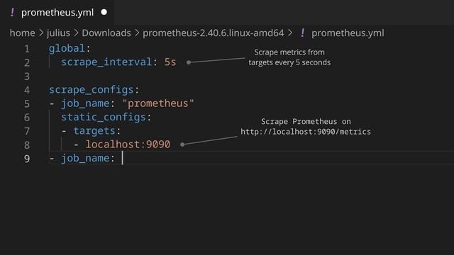 Getting Started with Prometheus | Minimal Setup (Download, Config & Run) смотреть онлайн