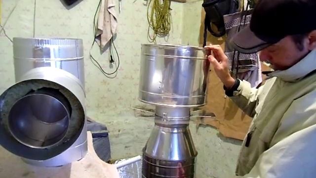 Дымоход для польского твердотопливного котла LOGICA. смотреть онлайн