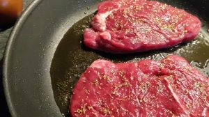 Самый нежный, сочный стейк из говядины!