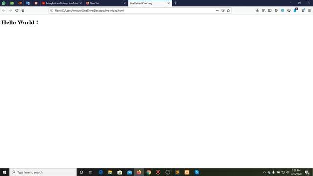 livereload in sublime text | live reload w3schools #BeingPrakashDubey #WebsiteDesign #W3Schools смотреть онлайн