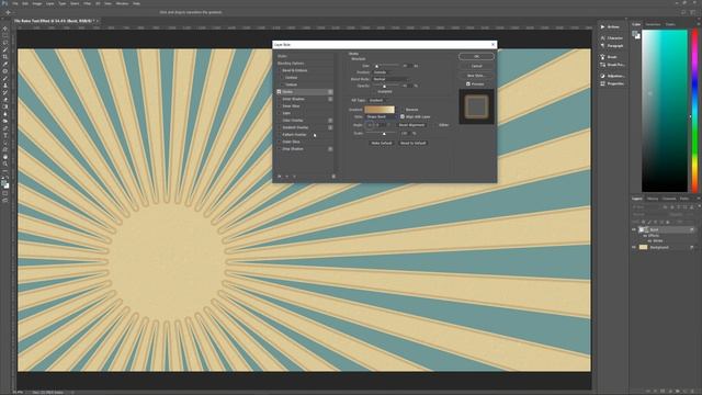 Retro 70s Text Effect - Photoshop Tutorial смотреть онлайн