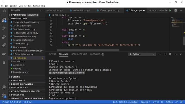 13. Curso de Python 3 con Ejemplos - Expresiones Regulares Parte II смотреть онлайн