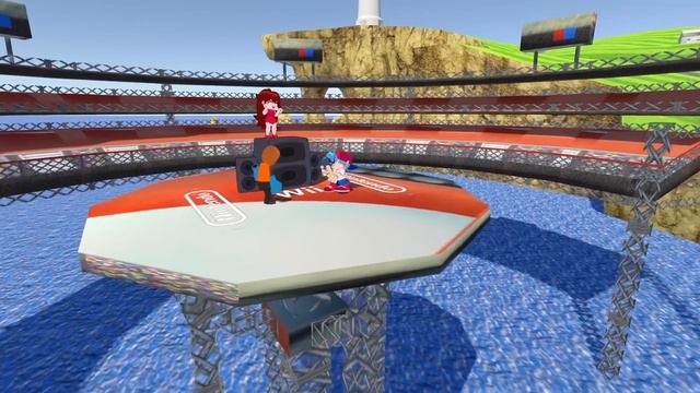 Matt V.S Boyfriend in Friday Night Funkin' VR - (VRChat: Rap Battle - FNF Mods) смотреть онлайн