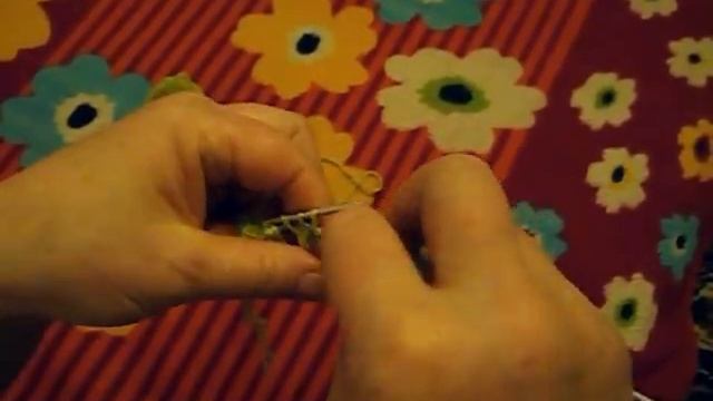 Узор для вязания спицами сетка