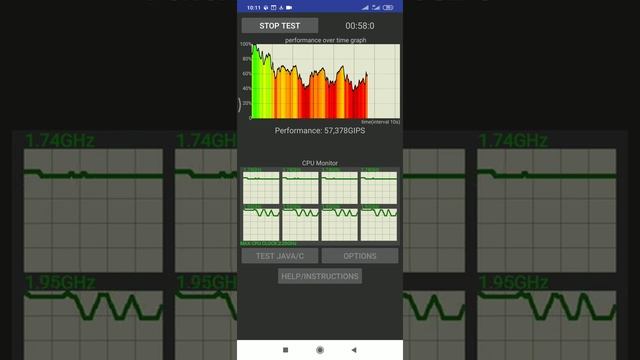 Ужас?. Тротлинг тест на Редми Ноут 7 смотреть онлайн
