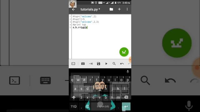 Tuple data type in python || Tutorial #8 смотреть онлайн
