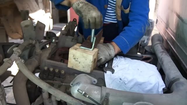 Выпрессовка гильзы на 4100QBZL смотреть онлайн