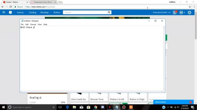 How to bypass the Roblox Default Clothing | No Glitches | Read Desc for Free Robux смотреть онлайн