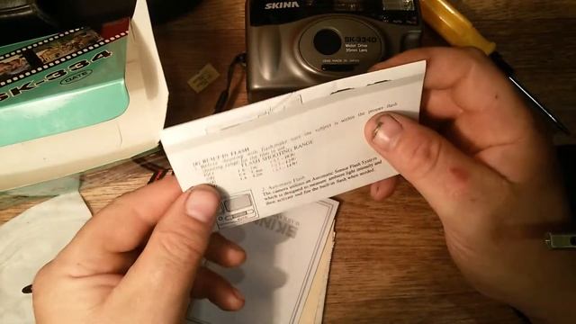 35mm  MOTOR DRIVE CAMERA  SKINA SK-334 (JAPAN)