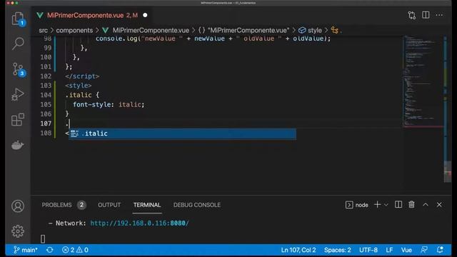☘ Curso en Vue 3: v-bind class para especificar clases de CSS dinámicas #16 смотреть онлайн