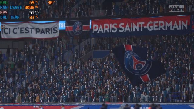 FIFA 23 | Ryzen 5 5600g Vega 7  | 720p Med Settings Benchmark #ryzen55600g  #fifa23 #fifa23gameplay