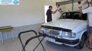 Установка лобового стекла Волга ( Газ)