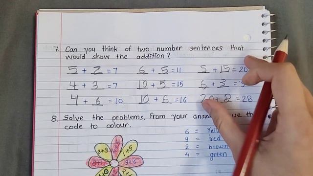 Math worksheets for 6-7 years old kids||Math worksheet#3 for HOMESCHOOLING||DIY worksheets смотреть онлайн