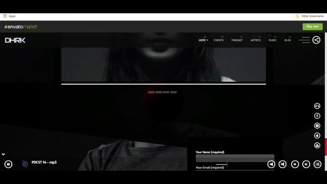 THE MOST STUNNING WORDPRESS THEME FOR UNDERGROUND MUSIC WEBSITES смотреть онлайн