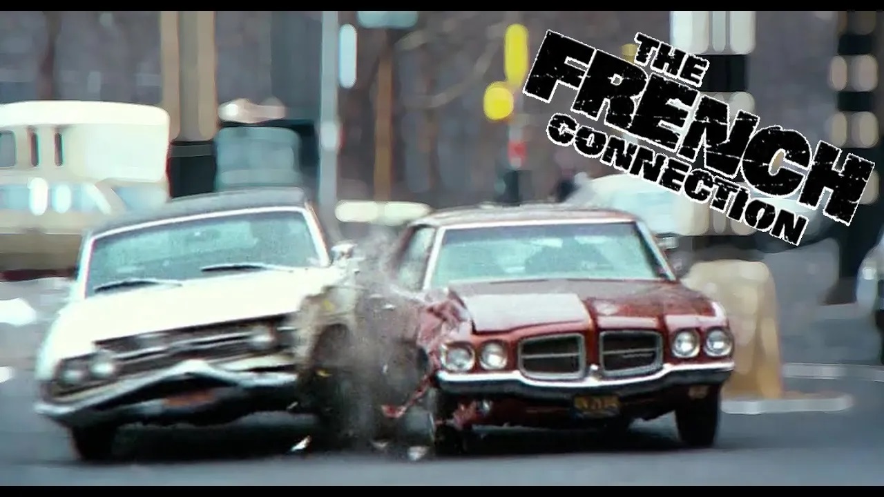 Классическая автомобильная погоня в фильме "Французский связной" (1971) смотреть онлайн