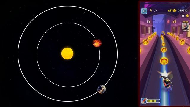 Space distances, but in Minecraft! смотреть онлайн