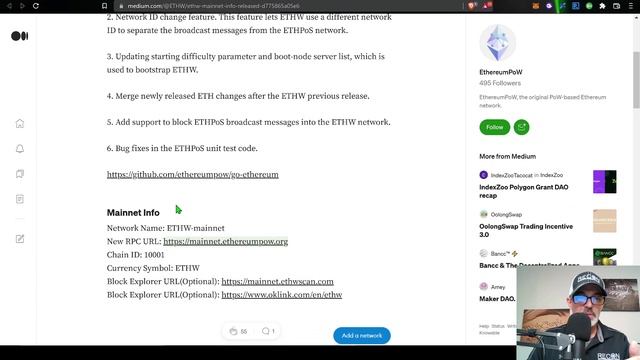 How to Setup MetaMask Wallet to Claim FREE ETHW Tokens - Ethereum PoW Blockchain смотреть онлайн