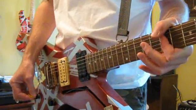 EVH SHARK GUITAR REPLICA runnin with the devil смотреть онлайн