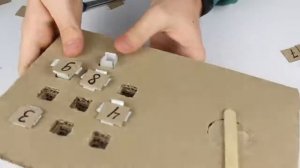 КАК СДЕЛАТЬ СЕЙФ ИЗ КАРТОНА С ПАРОЛЕМ | СЕЙФ СВОИМИ РУКАМИ