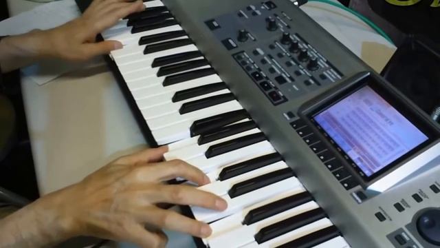 RUSH The Camera Eye Keyboard using Fantom X7 for my RUSH tribute band смотреть онлайн