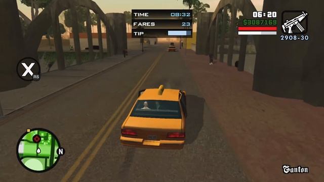 Grand Theft Auto San Andreas - Taxi Driver - Yes I Speak English смотреть онлайн