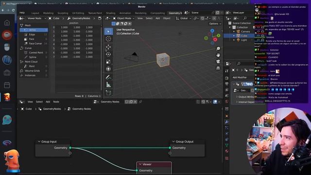 NODEGROUPS COMO ASSETS - Blender Hoy LIVE #206 смотреть онлайн