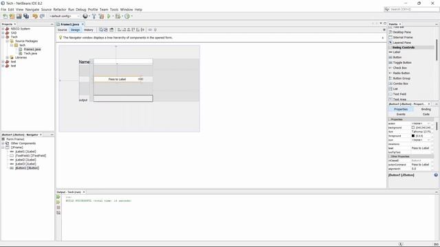 How to Collect jTextfield input and Pass to jLabel смотреть онлайн