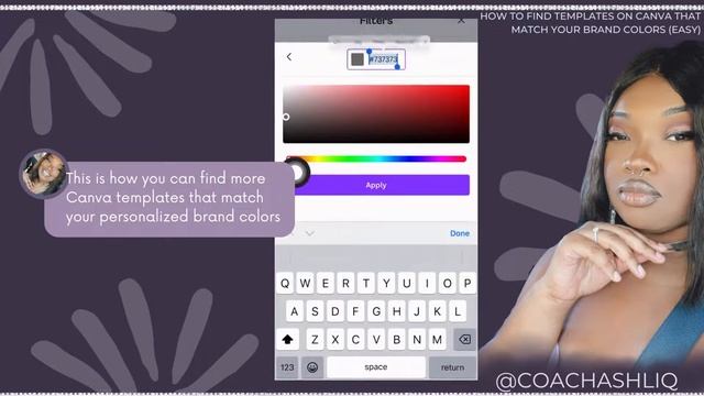 How To Find Canva Templates With Your Brand Colors (Hack) смотреть онлайн