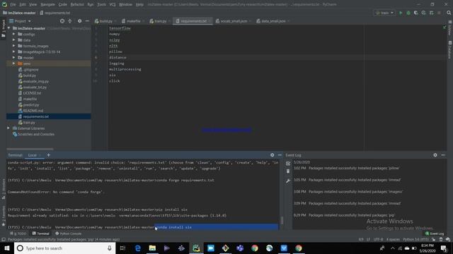 Setting virtual environment in Pycharm| Installing packages from make and requirements.txt file . смотреть онлайн