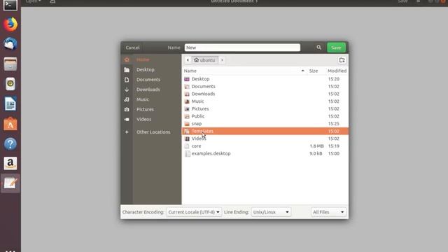 Ubuntu 18.04 Enable 'New Document' Context Menu смотреть онлайн