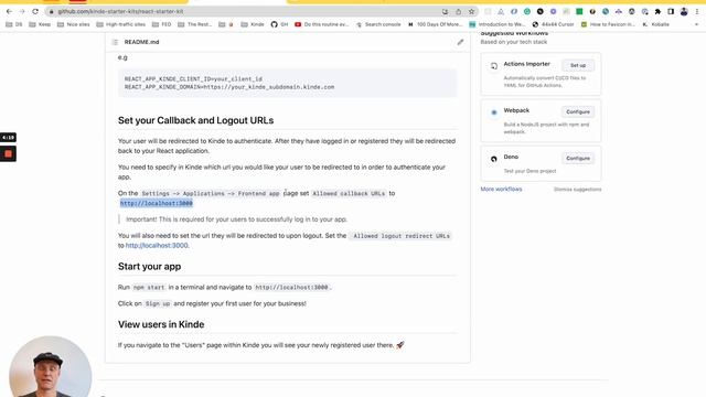 React Authentication with Kinde смотреть онлайн