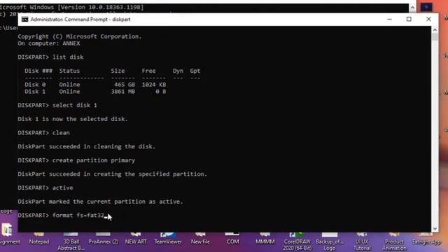 How to Fix Diskpart has Encountered an Error: Access Denied || CMD || 100% Working || Creative Hub смотреть онлайн