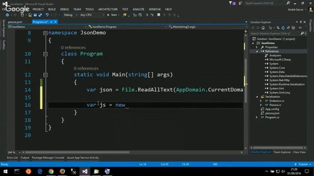 Utilizando JSON no C# смотреть онлайн