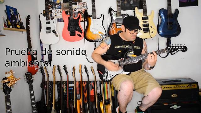 Squier Stratocaster Standard Black and Chrome Review en español смотреть онлайн