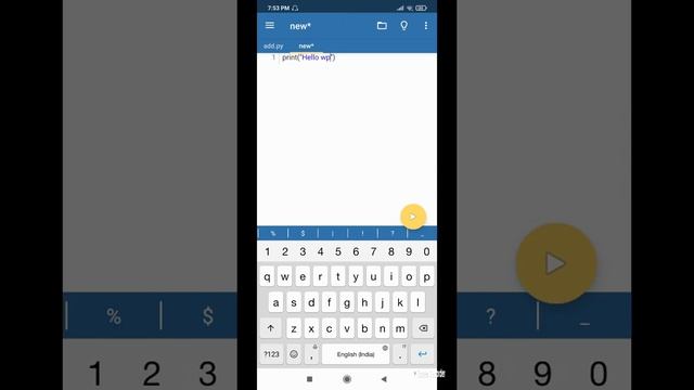 Python 3 on Android using Pydroid | Pydroid 3 tutorial | Python on Moble | Python using Mobile смотреть онлайн