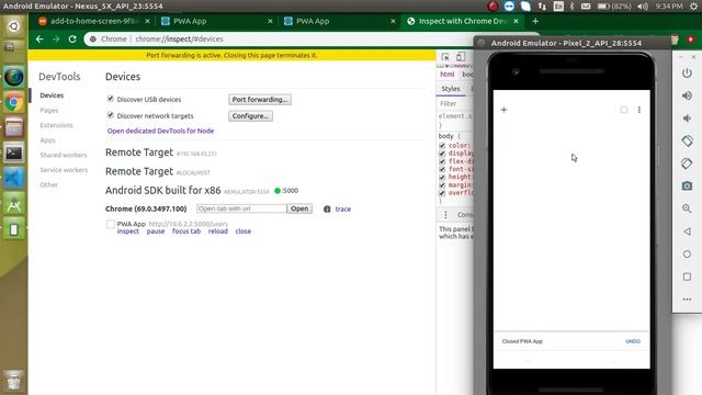 React js pwa tutorial in Hindi #11 Add to home screen banner | Progressive web app смотреть онлайн