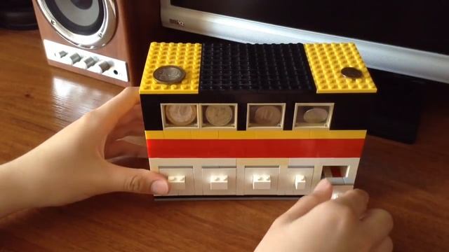 Сортировсчик монет из Lego | Lego Coin Sorter