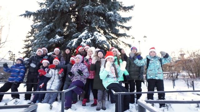 Новогодний клип от екатеринбургских школьников смотреть онлайн