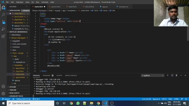 ?Flask Tutorial - Flask Static Files & CSS ? Flask Project Rest API ? Flask Framework Python Tamil смотреть онлайн