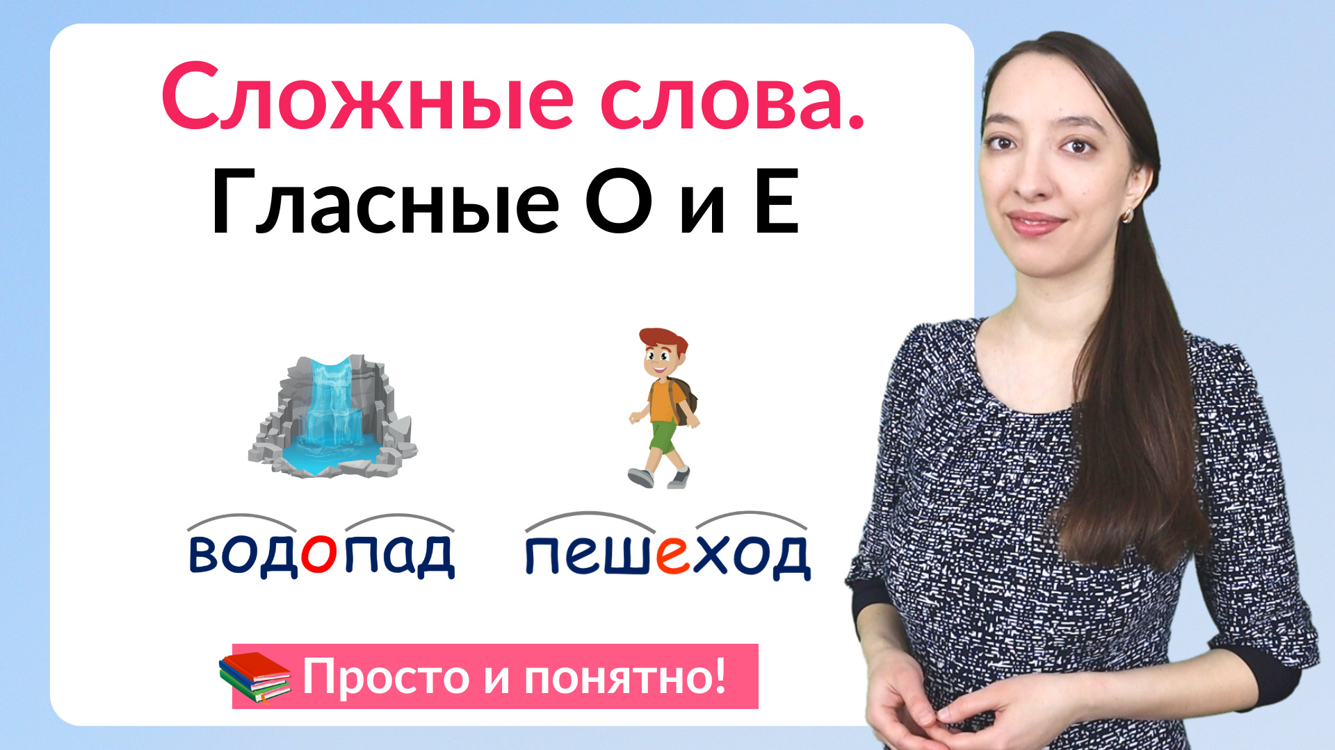 Правописание сложных слов. Соединительные гласные О и Е смотреть онлайн