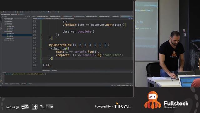 Who is scared of RxJs ? Let's Code and fall in love :) - part 2 | Shavit Cohen смотреть онлайн