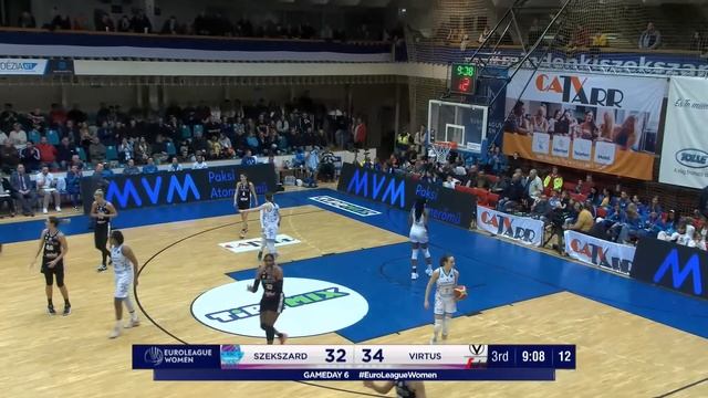 Atomeromu KSC Szekszard v Virtus Segafredo Bologna | Full Basketball Game | EuroLeague Women 2022-2 смотреть онлайн